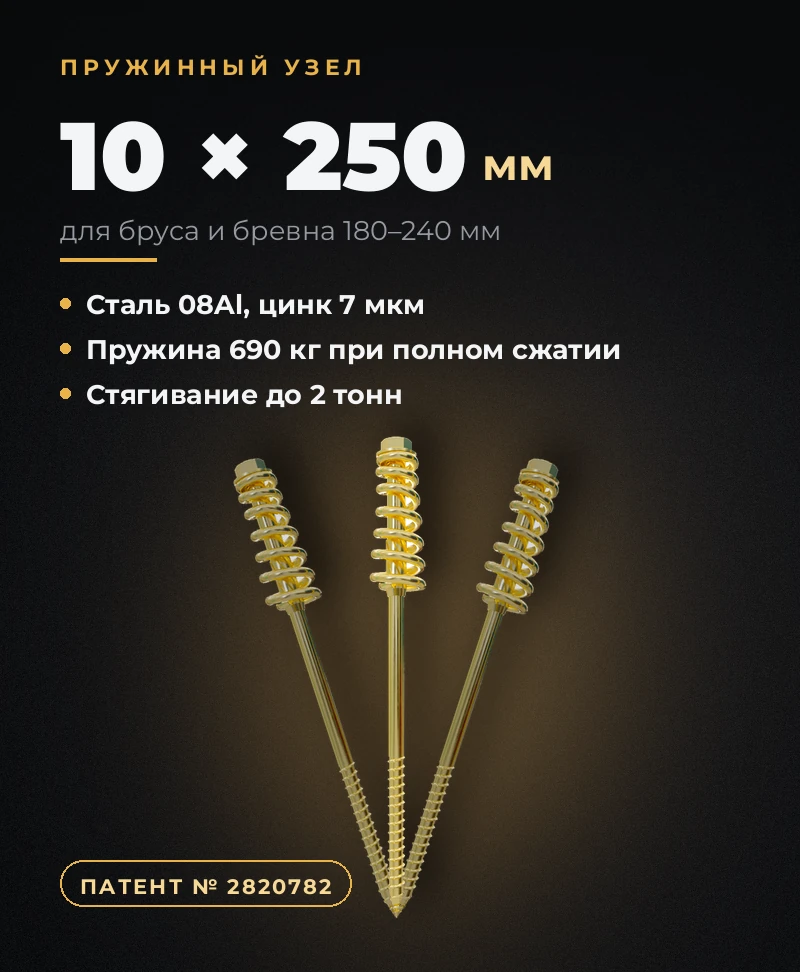 Пружинный узел 250мм